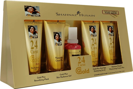 Shahnaz Husain Gold Bleach 40g Skin Brightening with Pure 24k Gold Dust FREE GLOBAL SHIPPING