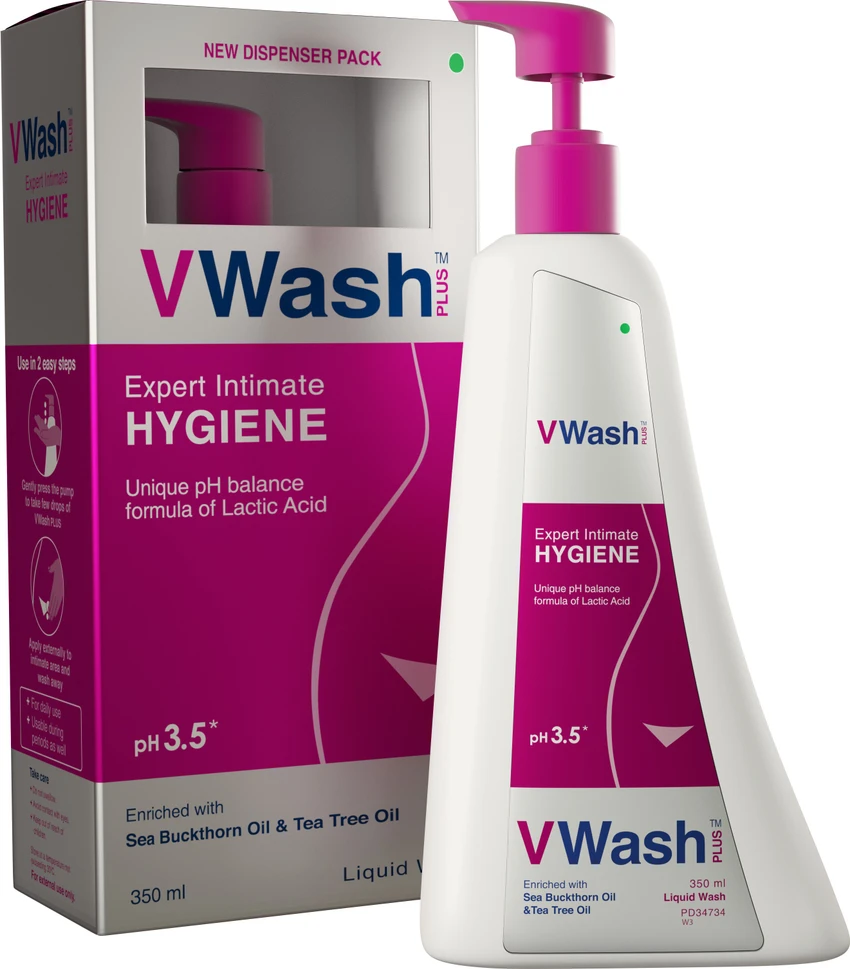 VWash Intimate Hygiene Wash 350ml to 20ml - FREE GLOBAL SHIPPING