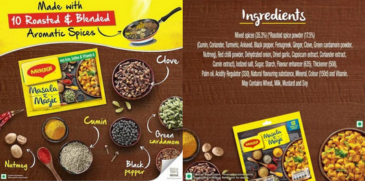 24 x Maggi Masala Magic Sachets Mixed Spice Seasoning - FREE WORLDWIDE SHIPPING