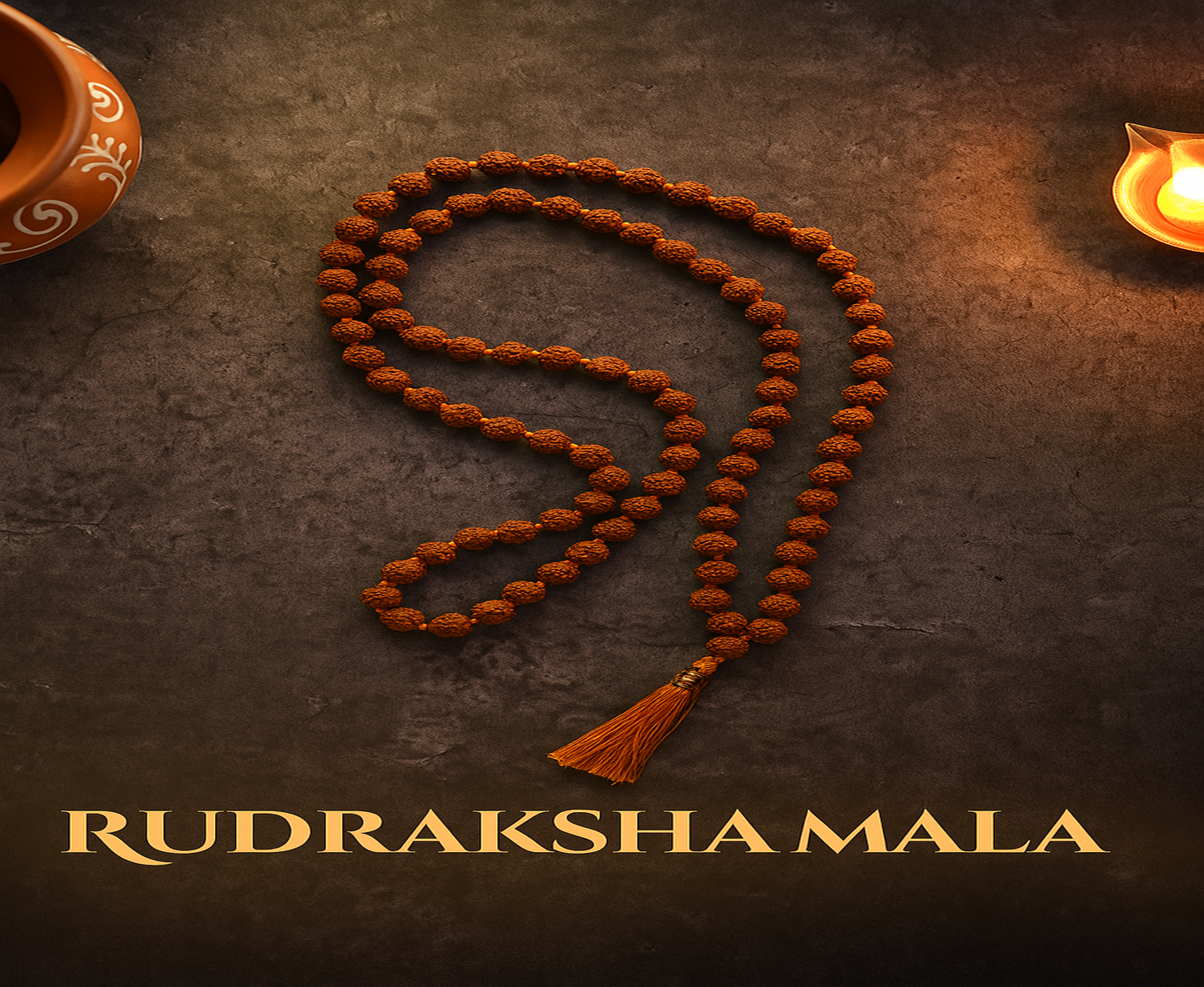 Original Rudraksha Jaap Mala – 108 Beads with Sacred Energy FREE GLOBAL SHIPPING
