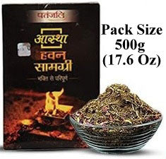 Patanjali Havan Samagri – Pure & Fragrant Puja Offering | 500g FREE GLOBAL SHIPPING