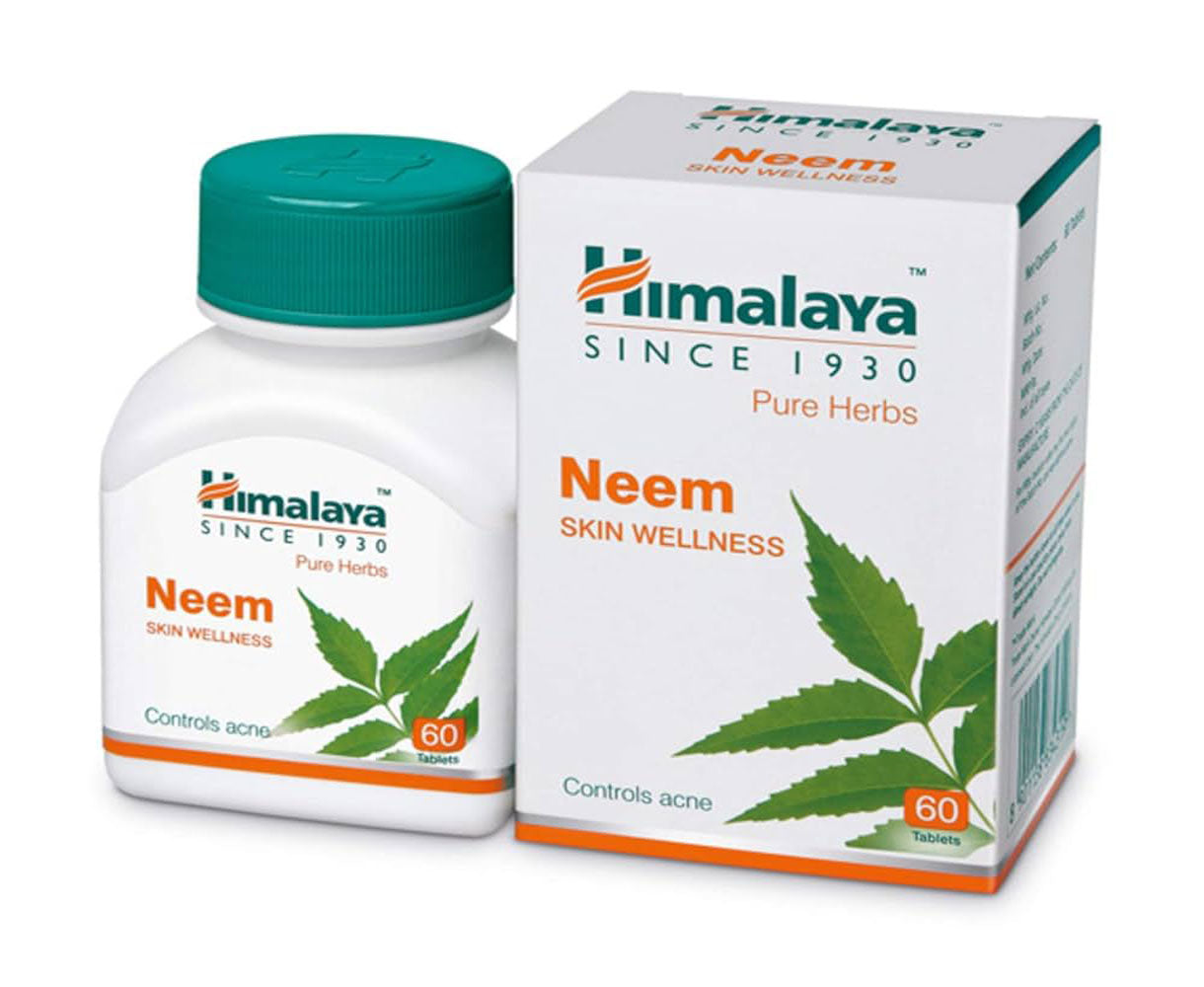 Himalaya Neem Tablets – Skin Detox & Immunity Support | 60 Tablets FREE GLOBAL SHIPPING