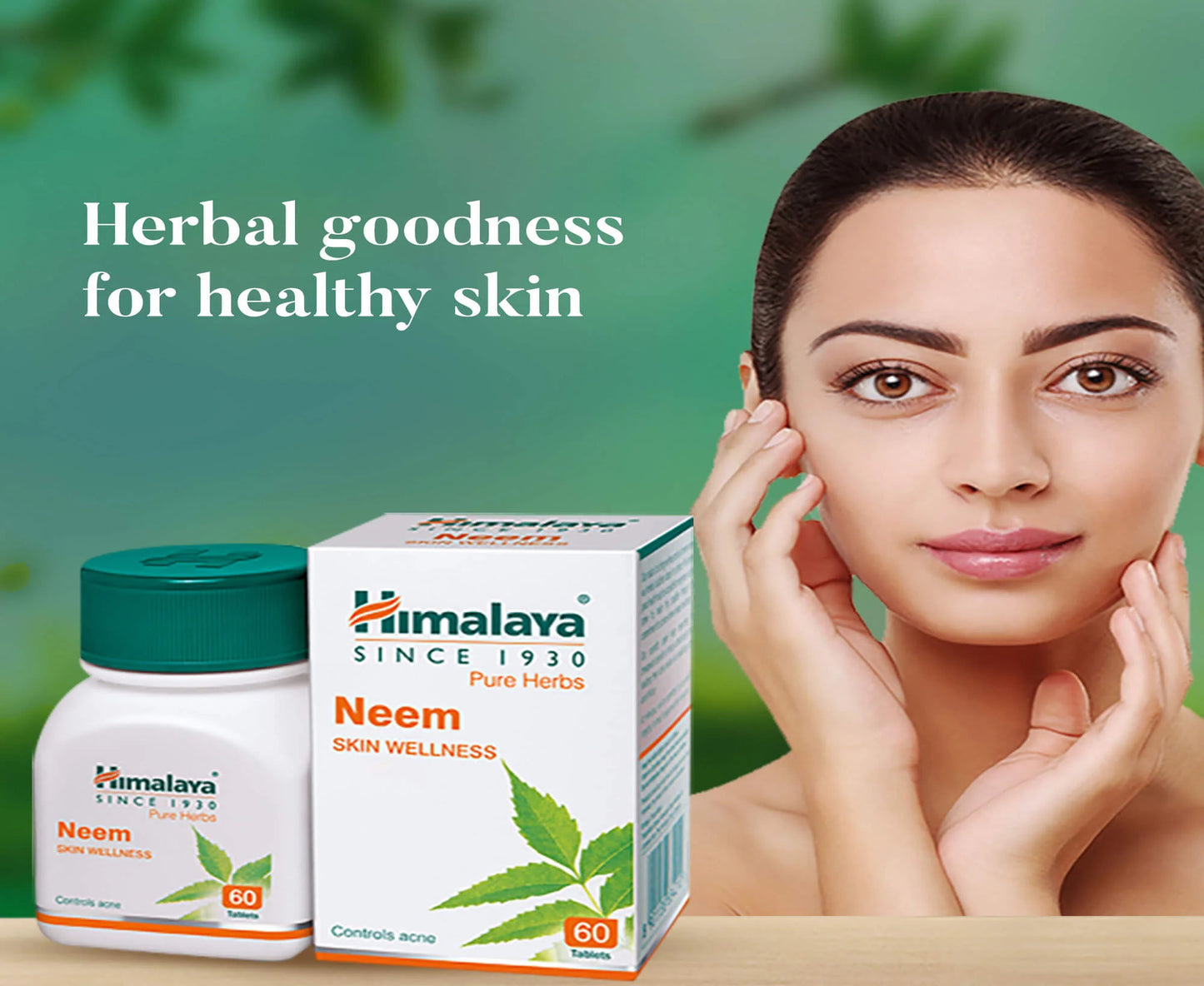 Himalaya Neem Tablets – Skin Detox & Immunity Support | 60 Tablets FREE GLOBAL SHIPPING